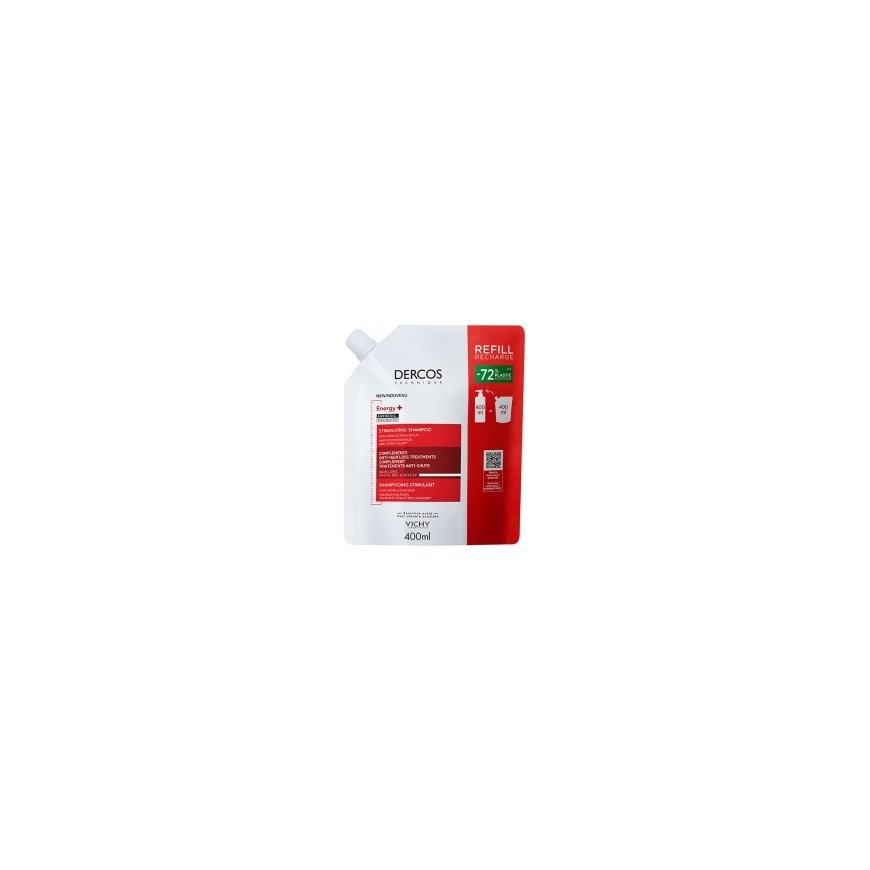 Vichy DERCOS ENERGY+ Stimulating Shampoo Refill 400 ml