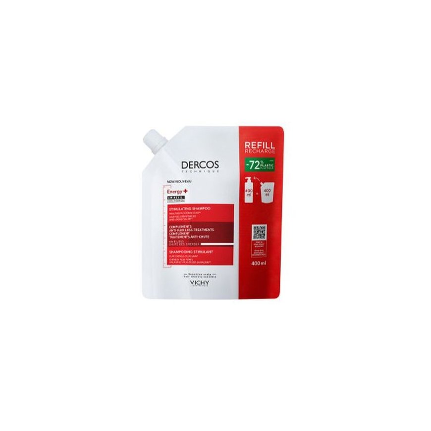 Vichy DERCOS ENERGY+ Stimulating Shampoo Refill 400 ml – 2