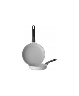 BergHOFF 2-os osaline pannide komplekt - Uqonic Downdraft seeria (20/24 cm) ökoloogilise mittenakkuva kattega