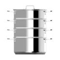 BergHOFF набор сковородок из 2-х частей - серия Uqonic Downdraft (20/24 см) с экологичным антипригарным покрытием BergHOFF набор сковородок из 2-х частей - серия Uqonic Downdraft (20/24 см) с экологичным антипригарным покрытием