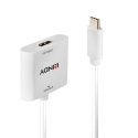 Lindy 43339 videokaapeli-adapteri 0,1 m USB Type-C HDMI Valkoinen Lindy 43339 videokaapeli-adapteri 0,1 m USB Type-C HDMI Valkoinen