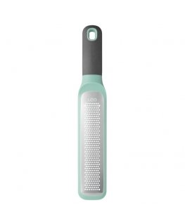 BergHOFF peeler and fine grater tool - sharp stainless steel blade with grooves and protective case