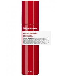 Recipe For Men, Veido valiklis, Revitalizuojantis, Valomasis gelis, Veidui, 100 ml