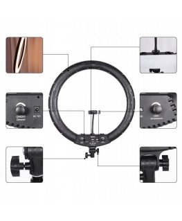 LED Gaisma - MITOYA MTY-21C 53cm 3000-6000K Tālvadības USB Pieslēgumi