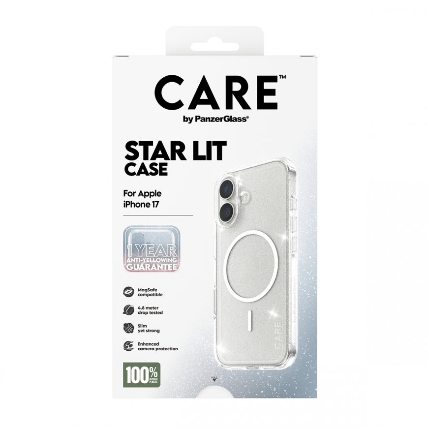 PanzerGlass CARE by ® Flagship Case Urban Explorer Star Lit w. White MagSafe iPhone 17 – 3