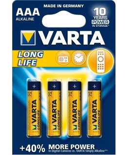 Varta Longlife Extra AAA Ühekordne patarei Aluseline