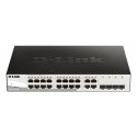 D-Link DGS-1210-20 Juhitav L2 Gigabit Ethernet (10/100/1000) 1U Must D-Link DGS-1210-20 Juhitav L2 Gigabit Ethernet (10/100/1000) 1U Must