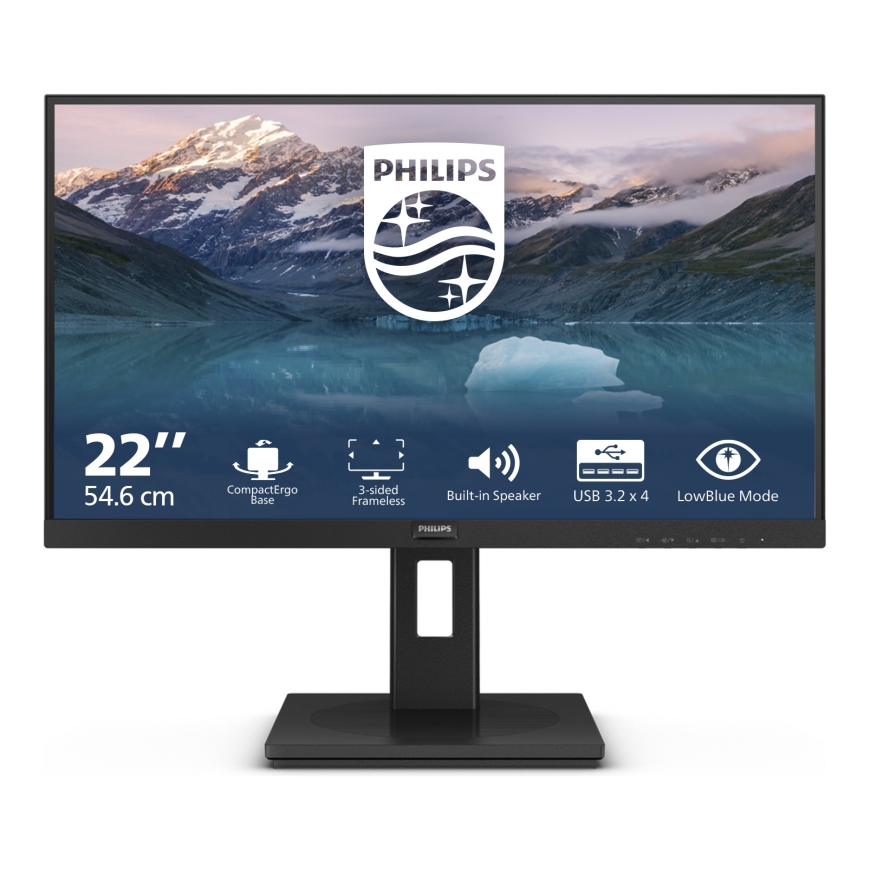 Philips 222S9JML/00 computer monitor 54.6 cm (21.5") 1920 x 1080 pixels Full HD LCD Black – 2