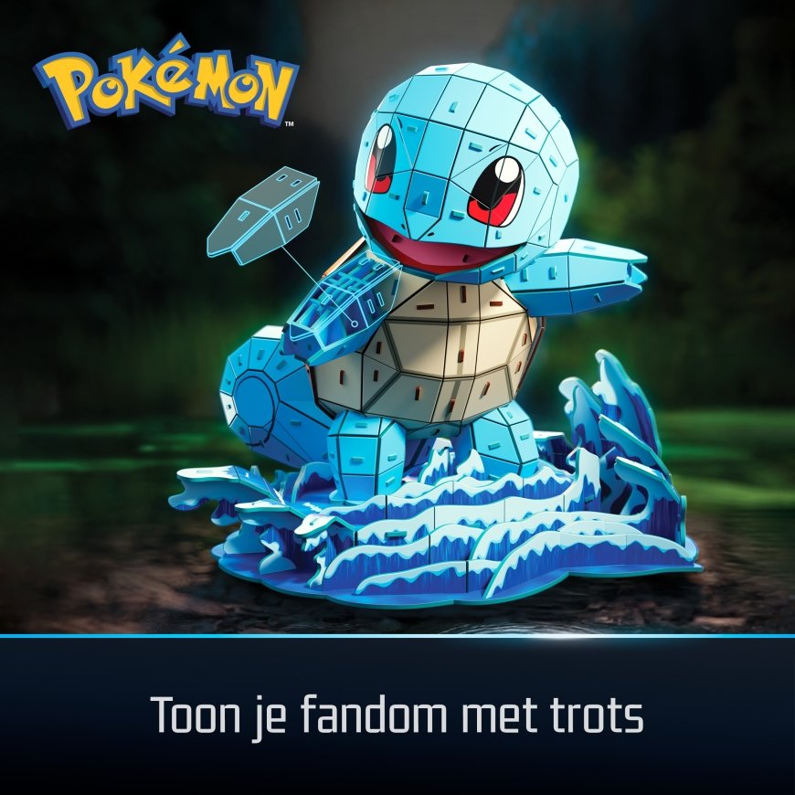 4D Build FDP FAP Pokemon Squirtle GML 3D pusle 180 tk Multifilmid