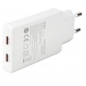 Deltaco USBC-AC201 mobile device charger Universal White AC Fast charging Indoor Deltaco USBC-AC201 mobile device charger Universal White AC Fast charging Indoor