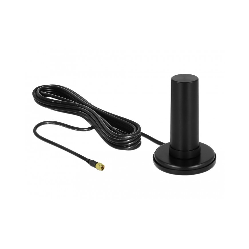 DeLOCK 12590 verkkoantenni Ympyräsäteilyantenni SMA 3 dBi