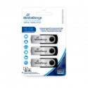 MediaRange MR910-3 USB zibatmiņa 16 GB USB Type-A 2.0 Melns, Sudrabs MediaRange MR910-3 USB zibatmiņa 16 GB USB Type-A 2.0 Melns, Sudrabs