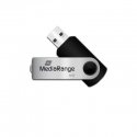 MediaRange MR910-3 USB zibatmiņa 16 GB USB Type-A 2.0 Melns, Sudrabs MediaRange MR910-3 USB zibatmiņa 16 GB USB Type-A 2.0 Melns, Sudrabs