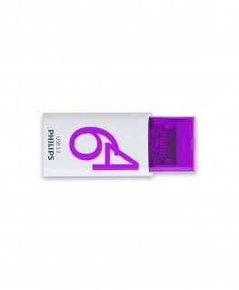 Philips Click USB flash drive 64 GB USB Type-C 3.2 Gen 1 (3.1 Gen 1) Violet, White