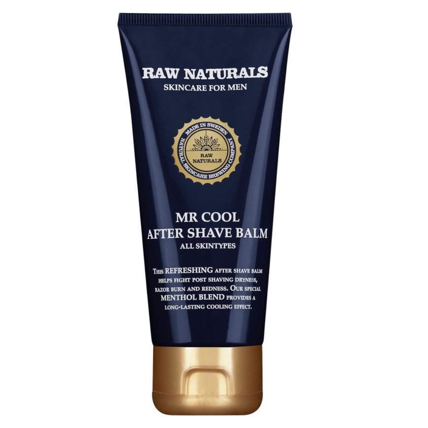 Raw Naturals, Mr.Cool, 100% vegan, Refreshing, After-Shave Balm,