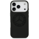 Case Mercedes Silicone Vintage Logo MagSafe for iPhone 17 Pro bl