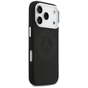 Case Mercedes Silicone Vintage Logo MagSafe for iPhone 17 Pro bl