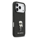Karl Lagerfeld Fixed Glitter Metal Ikonik Case for iPhone 17 Pro Karl Lagerfeld Fixed Glitter Metal Ikonik Case for iPhone 17 Pro