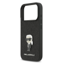Karl Lagerfeld Fixed Glitter Metal Ikonik Case for iPhone 17 Pro Karl Lagerfeld Fixed Glitter Metal Ikonik Case for iPhone 17 Pro