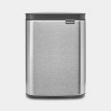 Brabantia Bo Waste Bin 4 L Stačiakampio formos Plienas Juoda, Plienas Brabantia Bo Waste Bin 4 L Stačiakampio formos Plienas Juoda, Plienas