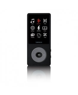 Lenco Xemio-860 MP3 проигрыватель 8 GB Черный, Серый