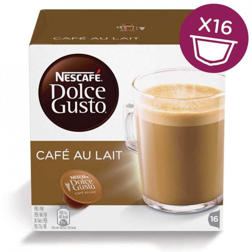Nescafé Dolce Gusto Café au lait šķīstošā kafija 160 g Kaste