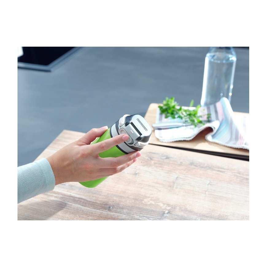 Leifheit 03249 matkamuki 350 ml musta, Vihreä Ruostumaton teräs – 2