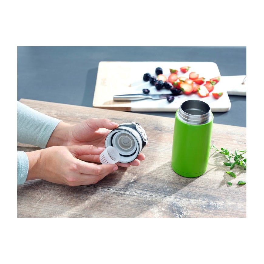 Leifheit 03249 krūze ceļojumiem 350 ml Melns, Zaļš Nerūsējošs tērauds – 4