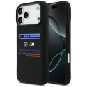 BMW M Silicon Horizontal Line MagSafe Case for iPhone 17 Pro Max