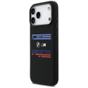 BMW M Silicon Horizontal Line MagSafe Case for iPhone 17 Pro Max