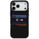 BMW M Silicon Horizontal Line MagSafe Case for iPhone 17 Pro Max