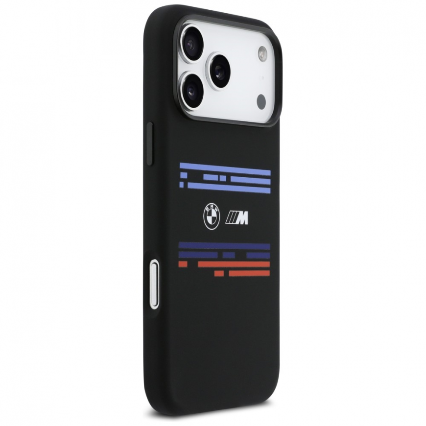 BMW M Silicon Horizontal Line MagSafe Case for iPhone 17 Pro Max – 4