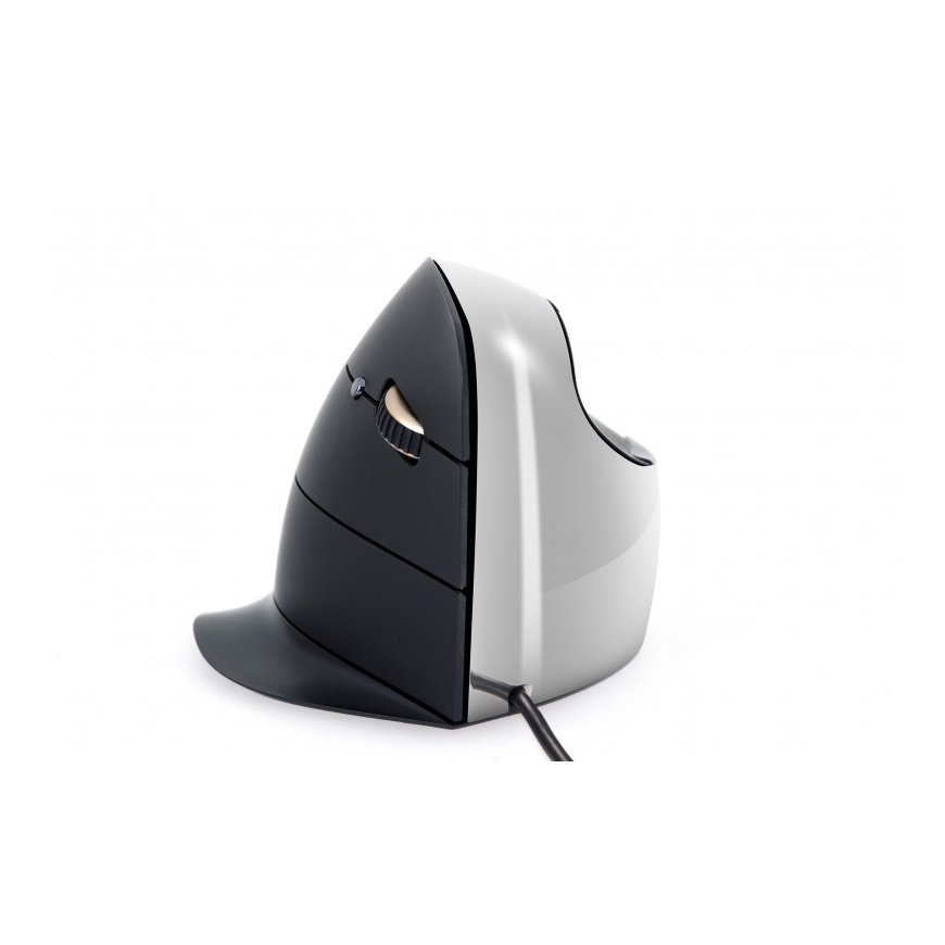 BakkerElkhuizen Evoluent C pele Birojs Labā roka USB Type-A Lāzers 2000 DPI – 2