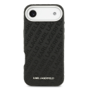 Karl Lagerfeld Grained PU Repeated Logo MagSafe Case for iPhone Karl Lagerfeld Grained PU Repeated Logo MagSafe Case for iPhone