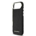 Karl Lagerfeld Grained PU Repeated Logo MagSafe Case for iPhone Karl Lagerfeld Grained PU Repeated Logo MagSafe Case for iPhone