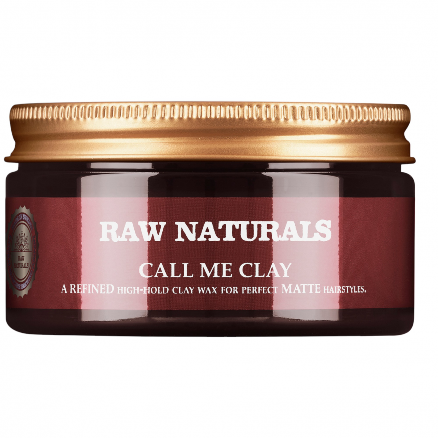 Raw Naturals, Call Me Clay, Hair Styling Clay, 7|10, 100 ml