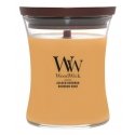 WoodWick Golden Bourbon vahakynttilä Muu Läpinäkyvä, Puu, Keltainen 1 kpl WoodWick Golden Bourbon vahakynttilä Muu Läpinäkyvä, Puu, Keltainen 1 kpl