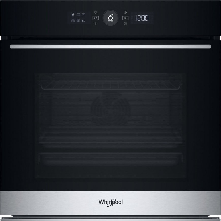 Whirlpool WOI5S8HM1SXA 73 l Must, Roostevaba teras