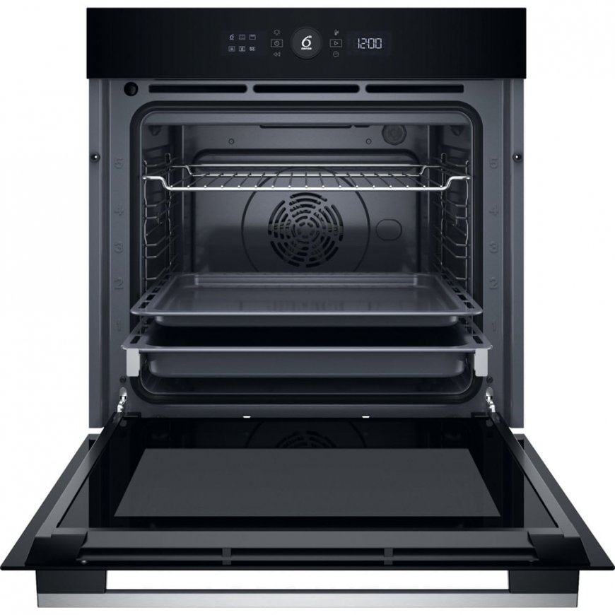 Whirlpool WOI5S8HM1SXA 73 L Melns, Nerūsējošs tērauds – 2