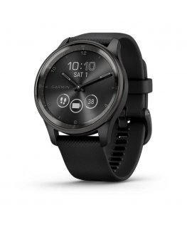 Garmin vivomove Trend ЖК 40 mm Гибридный 254 x 346 пикселей Сенсорный экран Черный GPS (спутниковый)