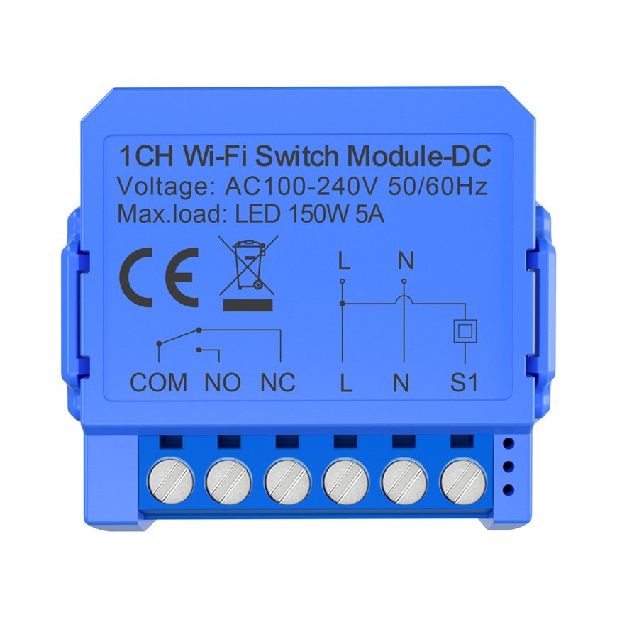 Avatto WSM16-DC32V-1 WiFi slēdzis 1CH sausais
