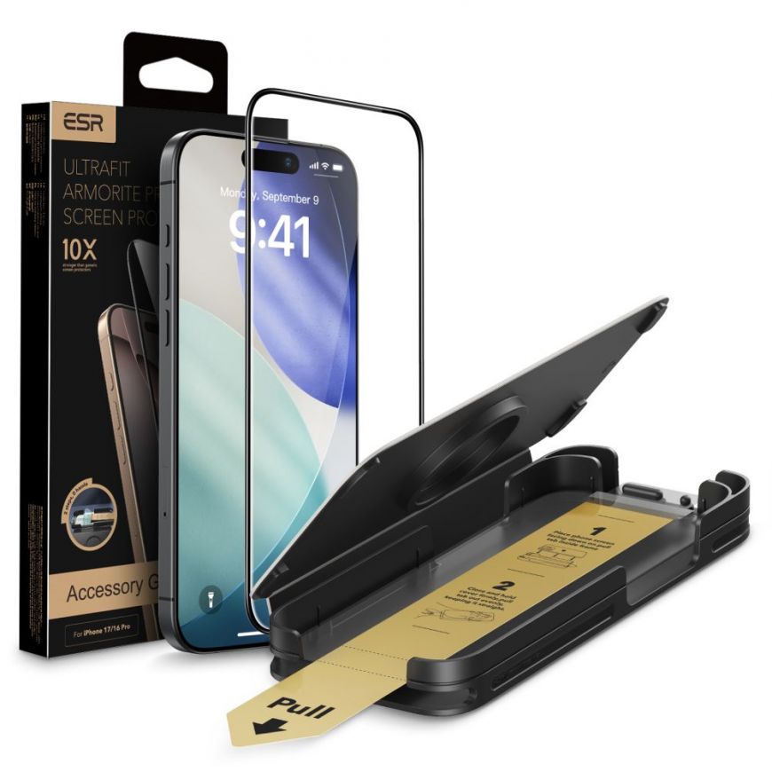 SZKŁO HARTOWANE ESR ULTRAFIT ARMORITE PRO TEMPERED GLASS IPHONE