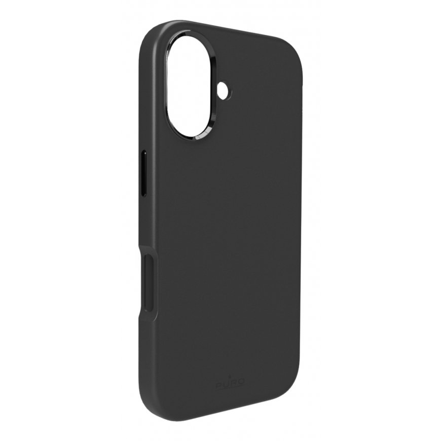 PURO PUIPC1763ICONMPBLK mobile phone case 15.9 cm (6.28") Cover Black