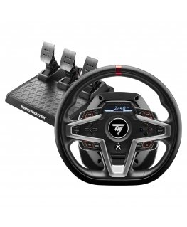 Thrustmaster T248 musta USB Ohjauspyörä + polkimet Analoginen/Digitaalinen PC, PlayStation 4, PlayStation 5