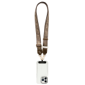 Guess Crossbody Strap PU 4G Metal Logo Brown