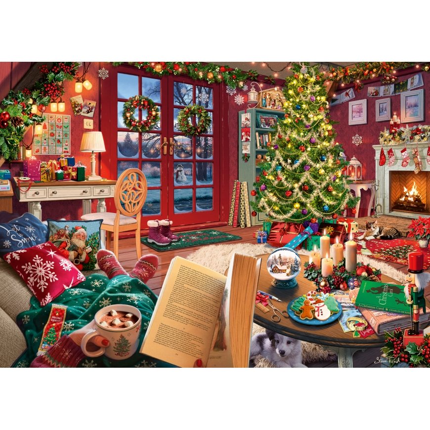 Ravensburger pusle 500 tk: mõnus jõulupuhkus – 2