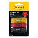 Intenso 3502463 USB atmintukas 8 GB USB A tipo 2.0 Multi spalvos Intenso 3502463 USB atmintukas 8 GB USB A tipo 2.0 Multi spalvos