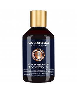 Raw Naturals, Beard Shampoo & Conditioner, 100% vegan, Beard Sha