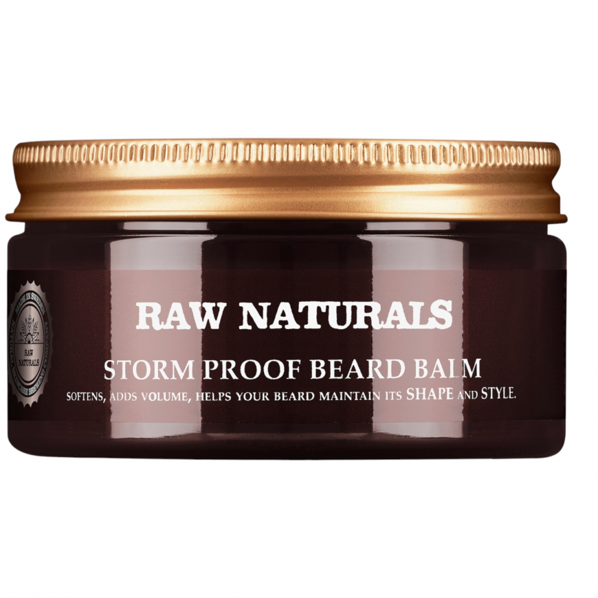 Raw Naturals, Storm Proof, 100% vegan, Beard Balm, Softening, 10