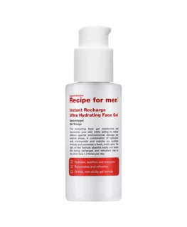 Recipe For Men, Instant Recharge, Hyaluronic Acid, Moisturizes,